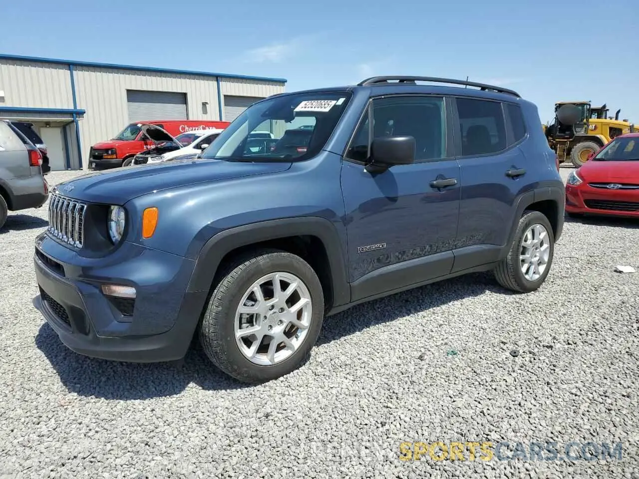 1 Фотография поврежденного автомобиля ZACNJCAB8MPM95324 JEEP RENEGADE 2021