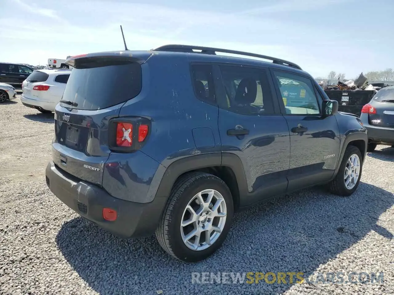 3 Фотография поврежденного автомобиля ZACNJCAB8MPM95324 JEEP RENEGADE 2021