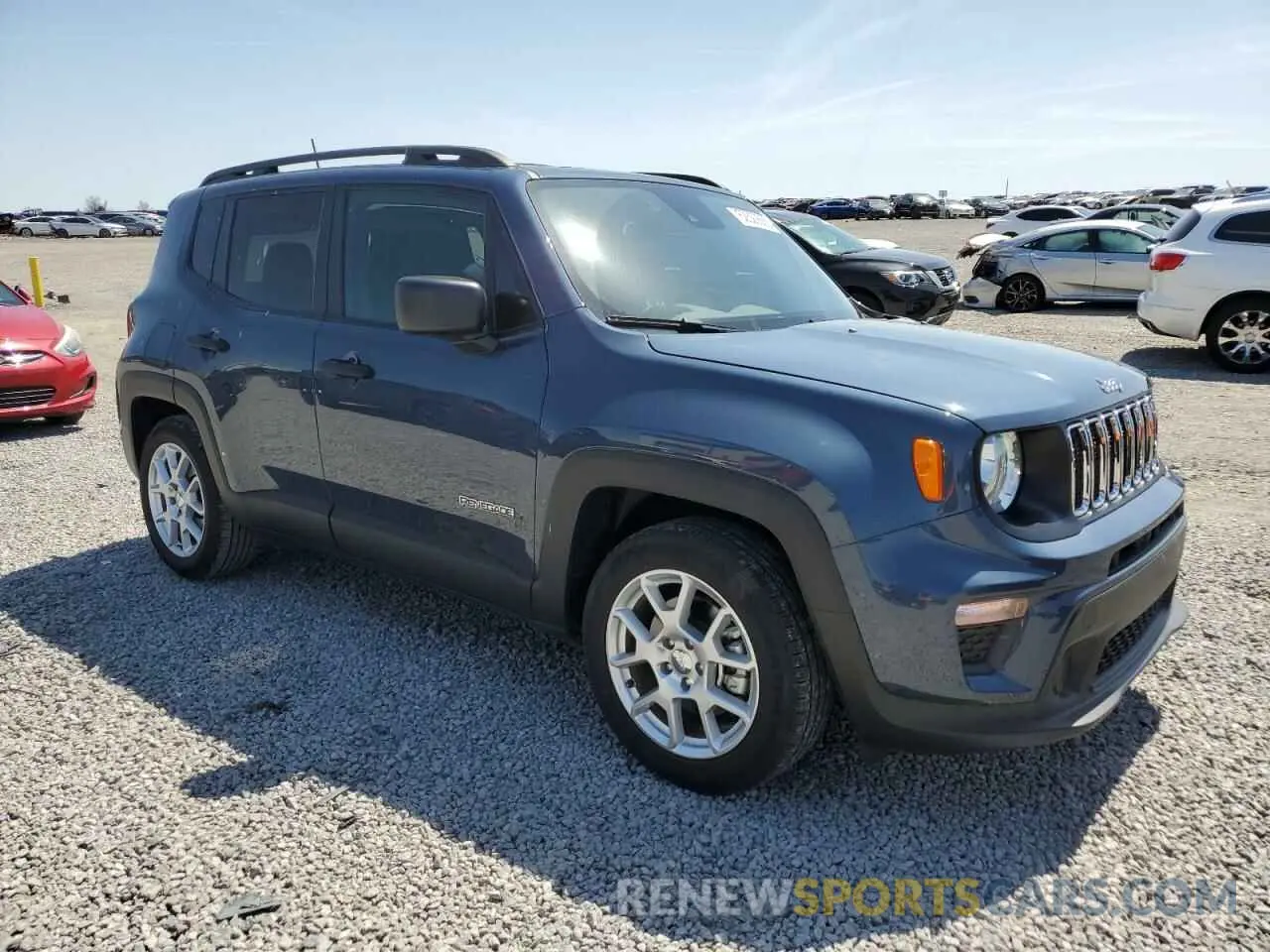 4 Фотография поврежденного автомобиля ZACNJCAB8MPM95324 JEEP RENEGADE 2021