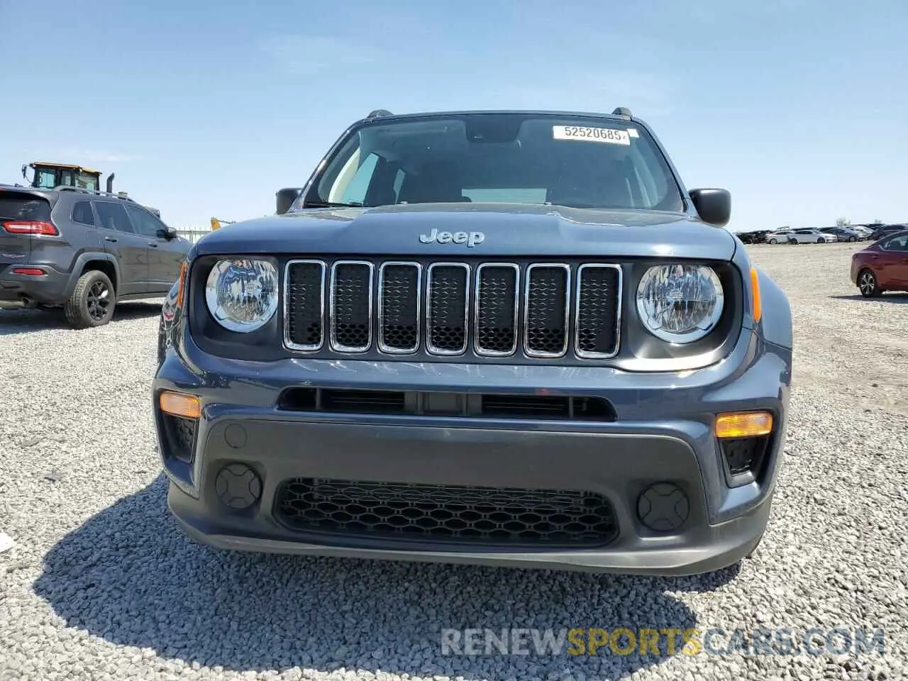 5 Фотография поврежденного автомобиля ZACNJCAB8MPM95324 JEEP RENEGADE 2021
