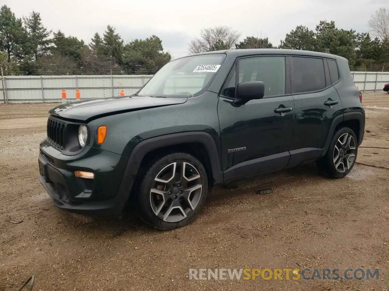 1 Фотография поврежденного автомобиля ZACNJCABXMPM22391 JEEP RENEGADE 2021