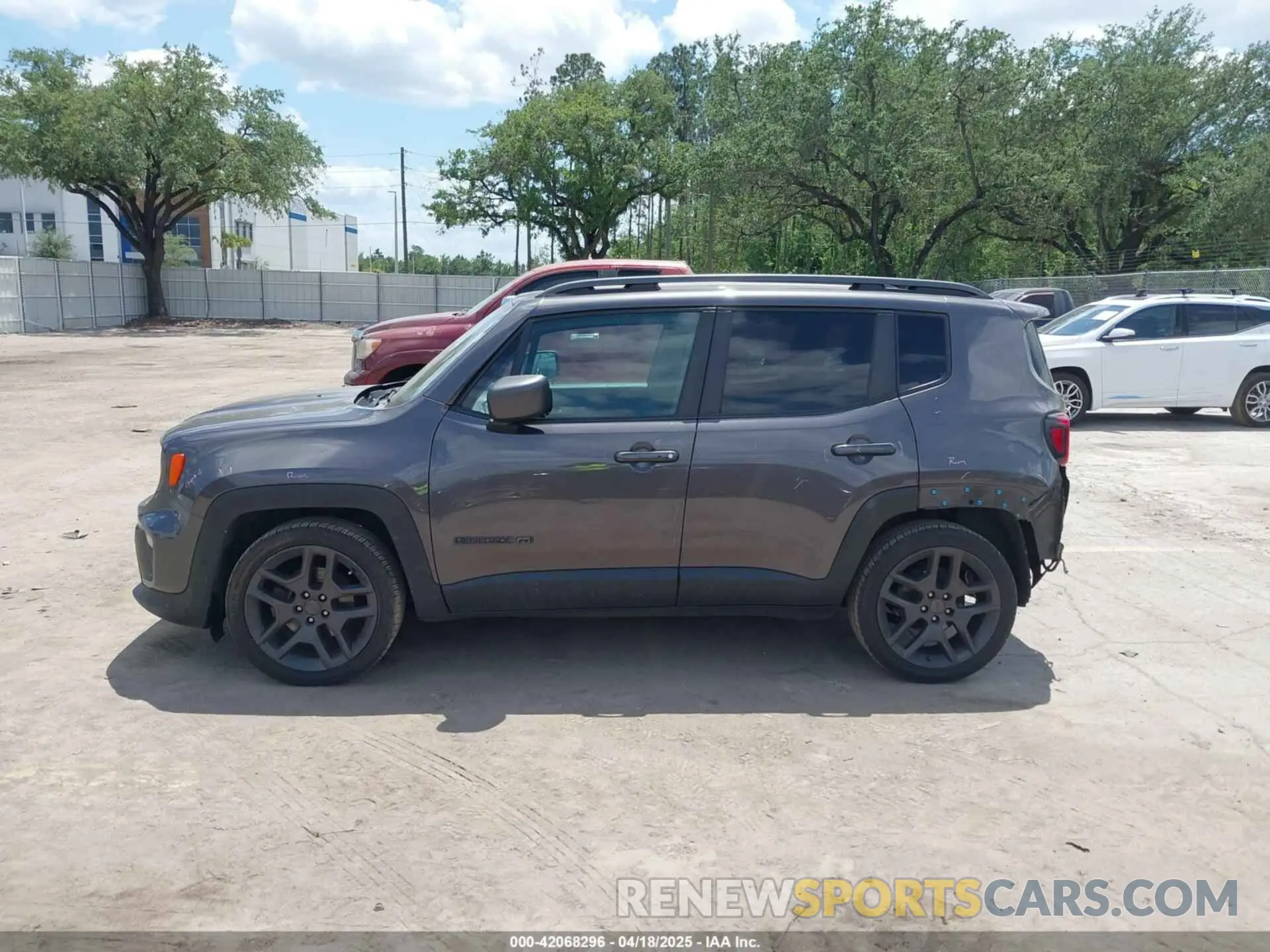 15 Photograph of a damaged car ZACNJCB13MPM31844 JEEP RENEGADE 2021