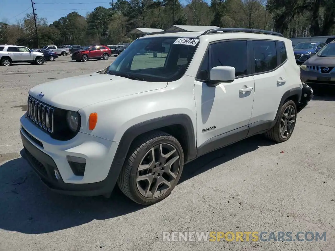 1 Фотография поврежденного автомобиля ZACNJCB1XMPM33235 JEEP RENEGADE 2021