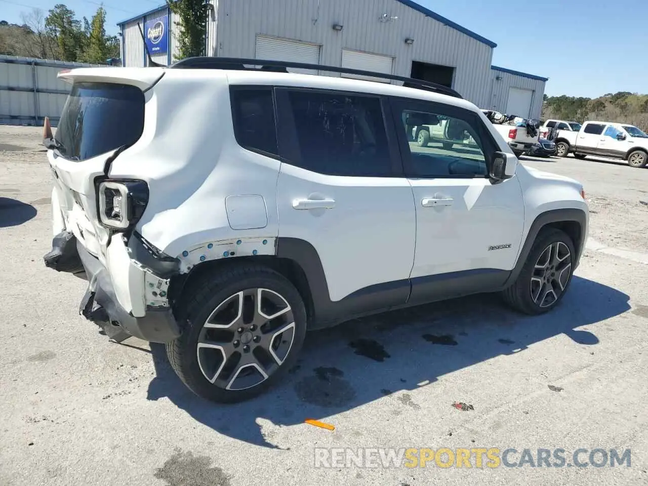3 Фотография поврежденного автомобиля ZACNJCB1XMPM33235 JEEP RENEGADE 2021