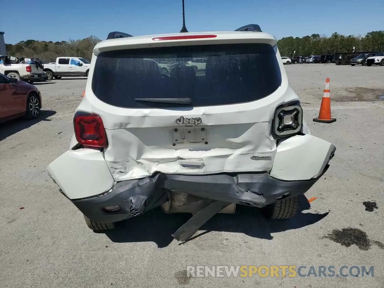 6 Фотография поврежденного автомобиля ZACNJCB1XMPM33235 JEEP RENEGADE 2021