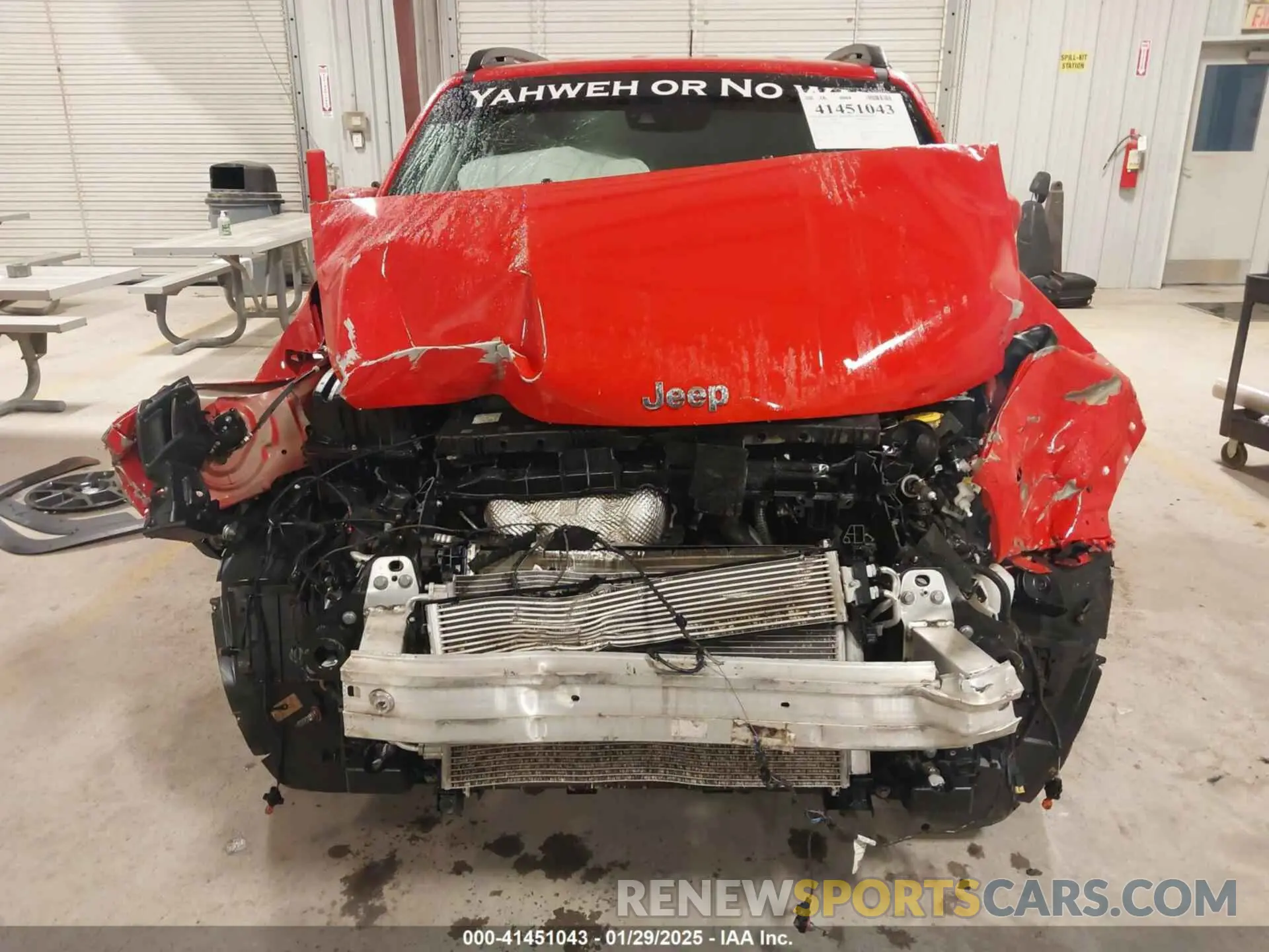 13 Photograph of a damaged car ZACNJCBB0MPM36606 JEEP RENEGADE 2021