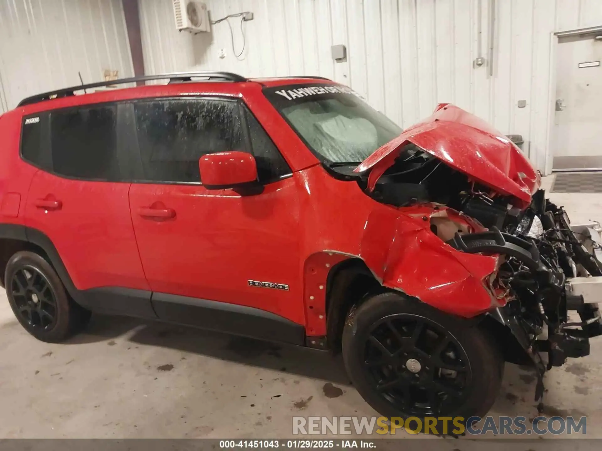 14 Photograph of a damaged car ZACNJCBB0MPM36606 JEEP RENEGADE 2021