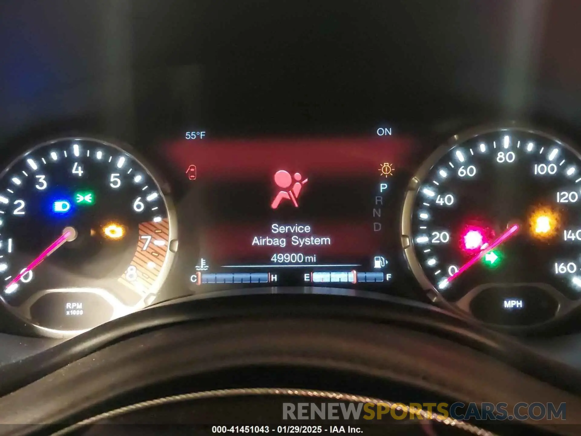 16 Photograph of a damaged car ZACNJCBB0MPM36606 JEEP RENEGADE 2021
