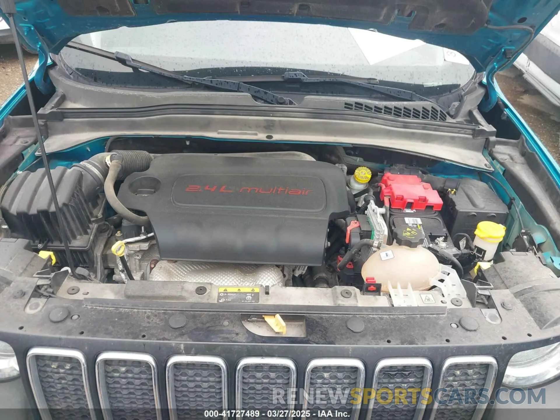 10 Photograph of a damaged car ZACNJCBB0MPM38811 JEEP RENEGADE 2021
