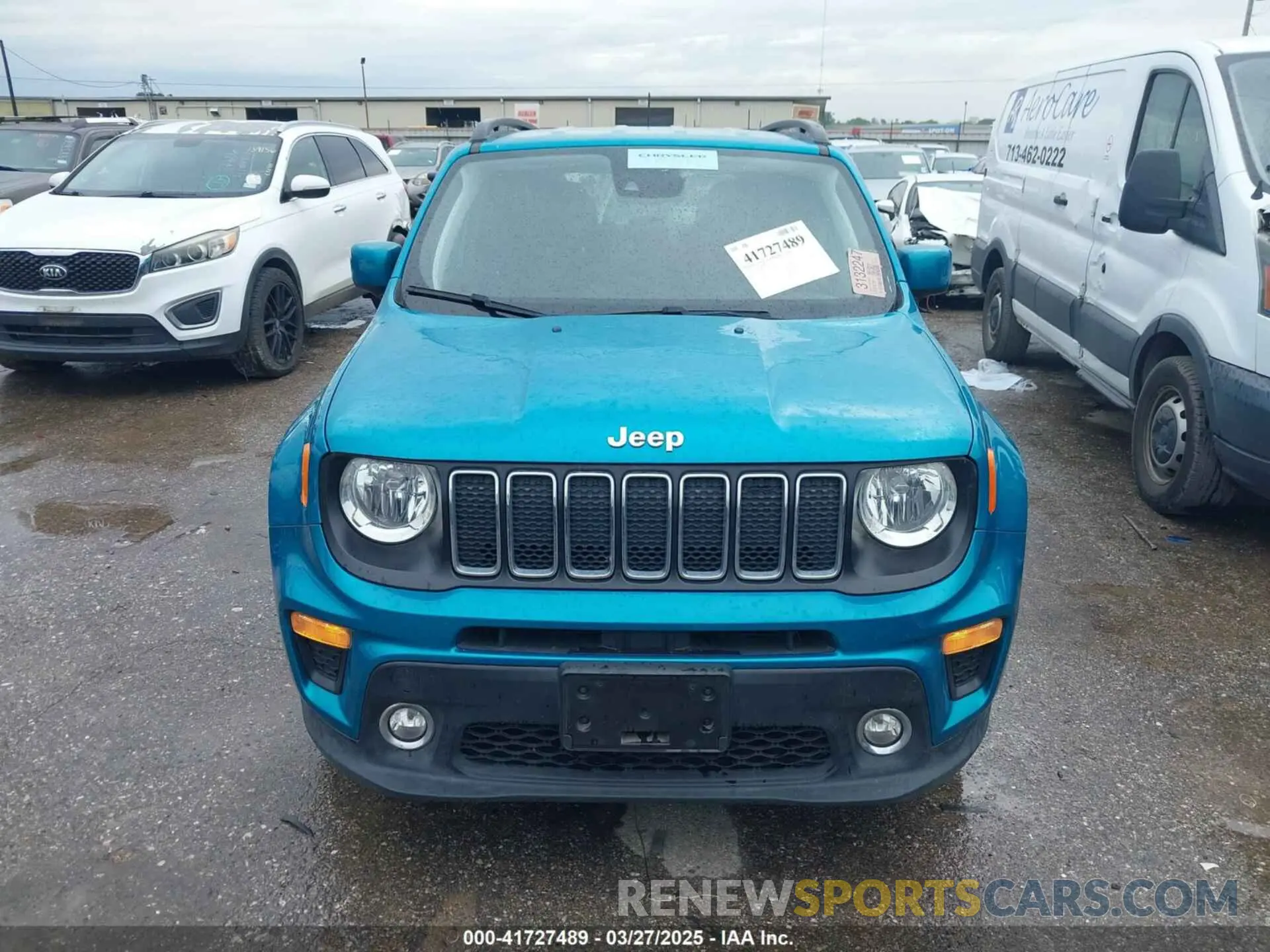 12 Photograph of a damaged car ZACNJCBB0MPM38811 JEEP RENEGADE 2021