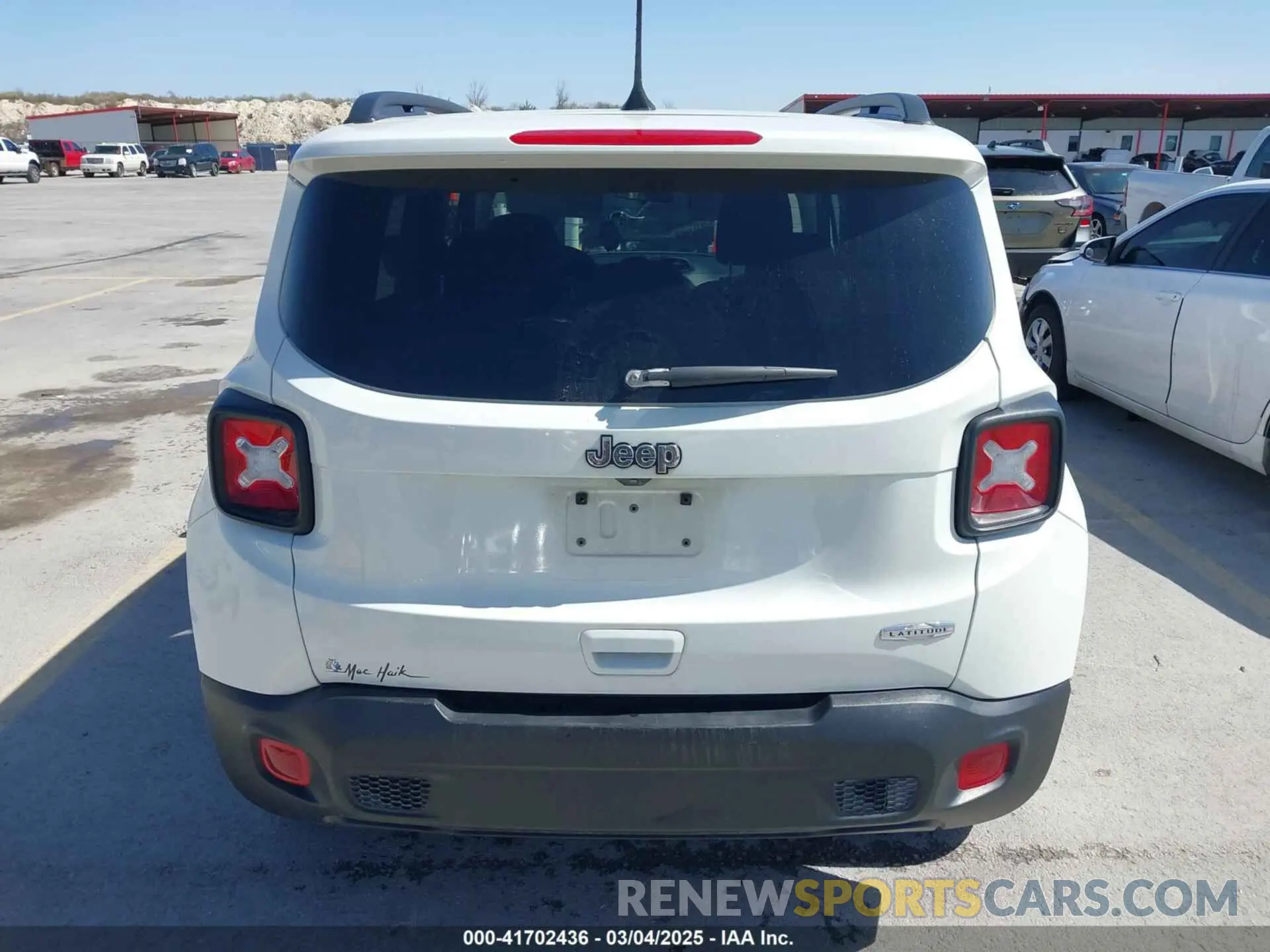 16 Фотография поврежденного автомобиля ZACNJCBB0MPM98300 JEEP RENEGADE 2021