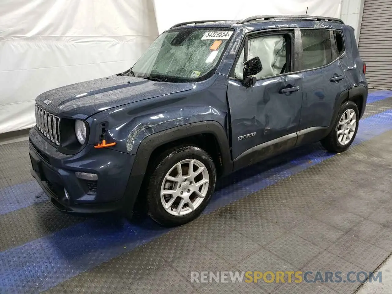 1 Фотография поврежденного автомобиля ZACNJCBB0MPN09215 JEEP RENEGADE 2021