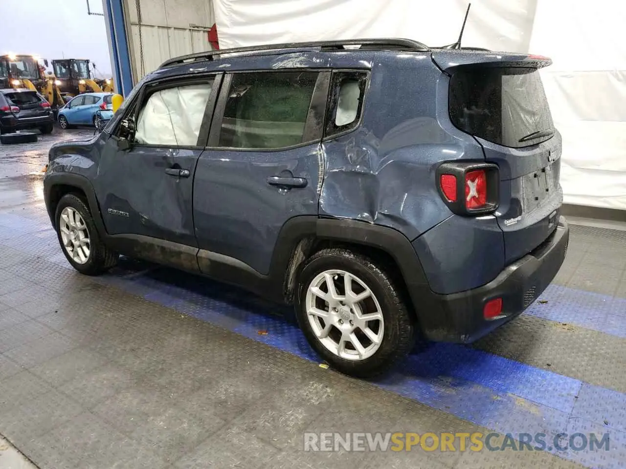 2 Фотография поврежденного автомобиля ZACNJCBB0MPN09215 JEEP RENEGADE 2021