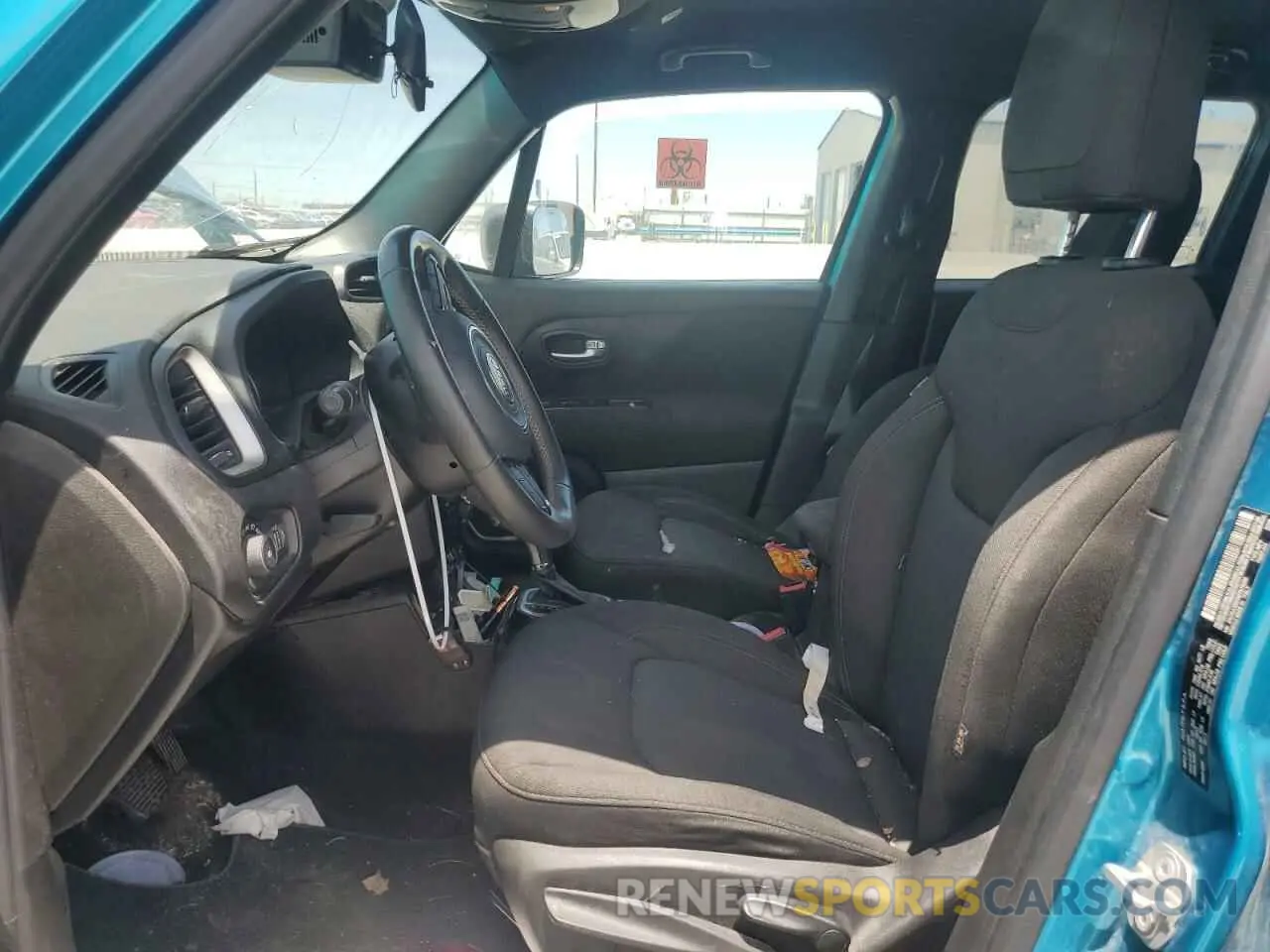 7 Photograph of a damaged car ZACNJCBB0MPN10266 JEEP RENEGADE 2021