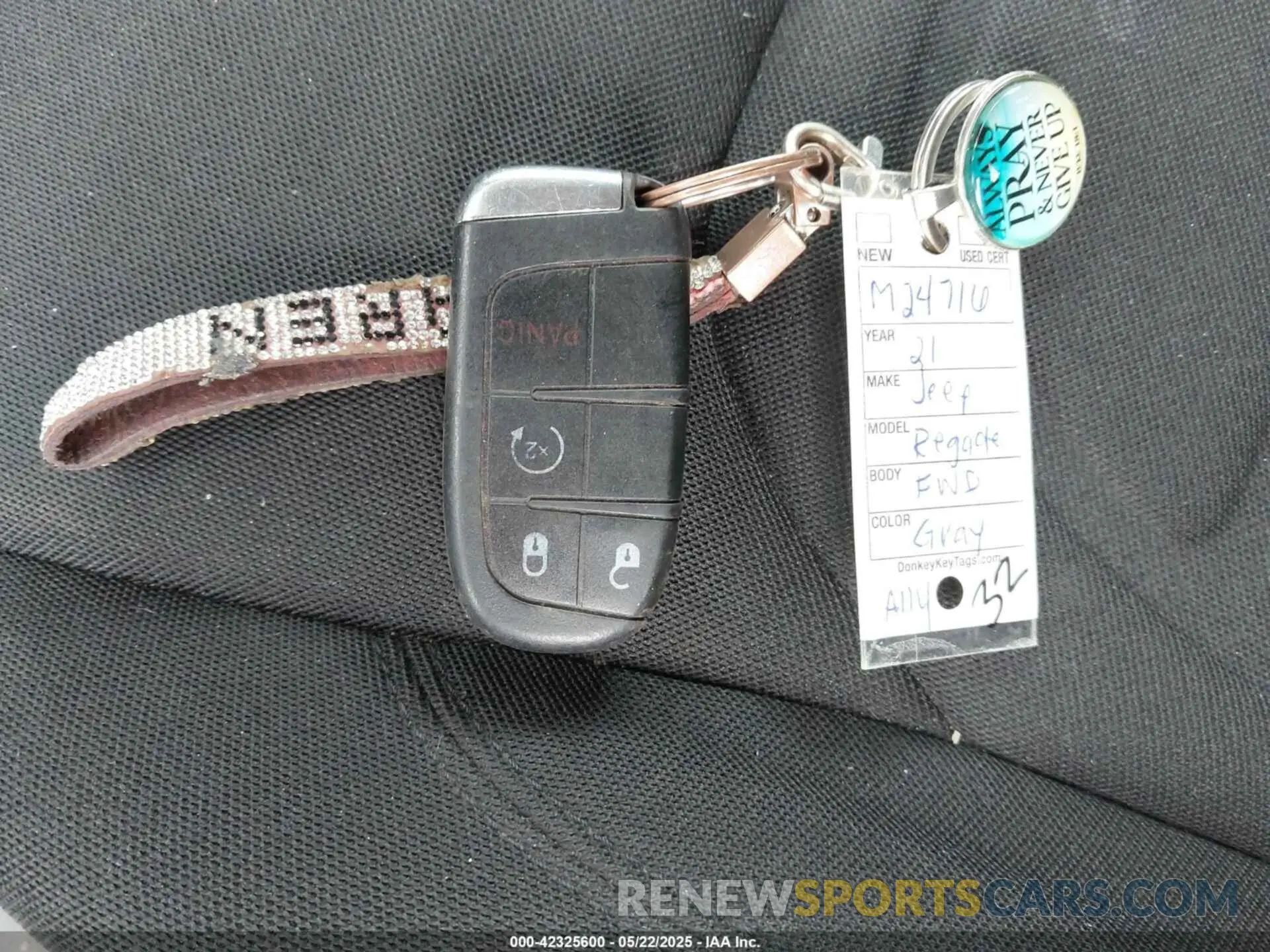 11 Photograph of a damaged car ZACNJCBB2MPM24716 JEEP RENEGADE 2021
