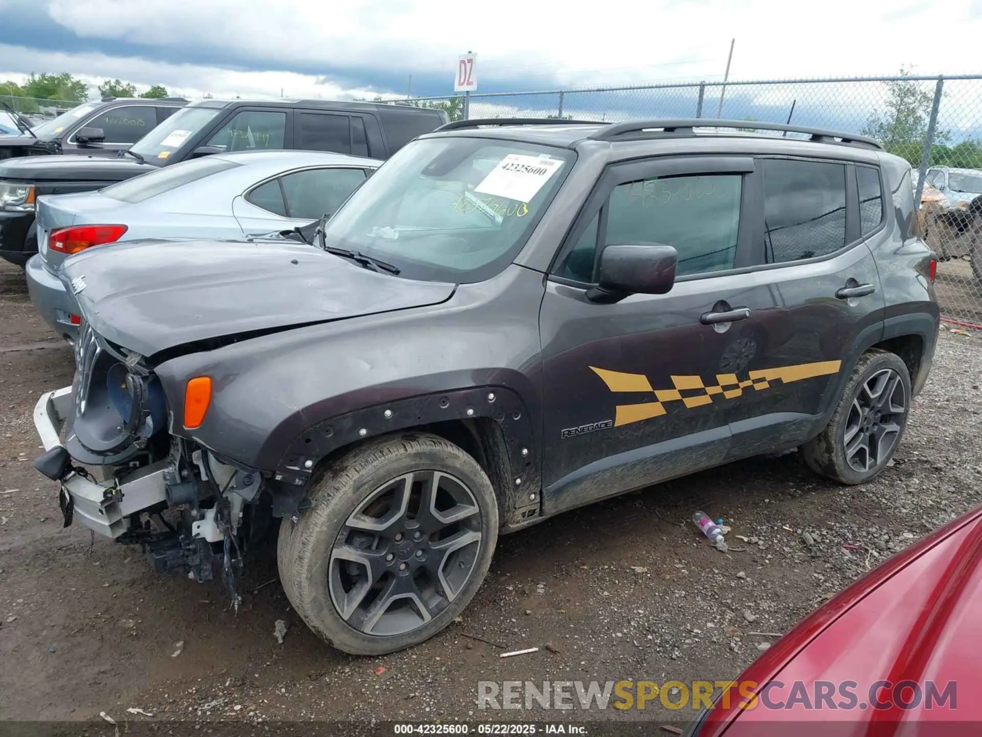 14 Photograph of a damaged car ZACNJCBB2MPM24716 JEEP RENEGADE 2021