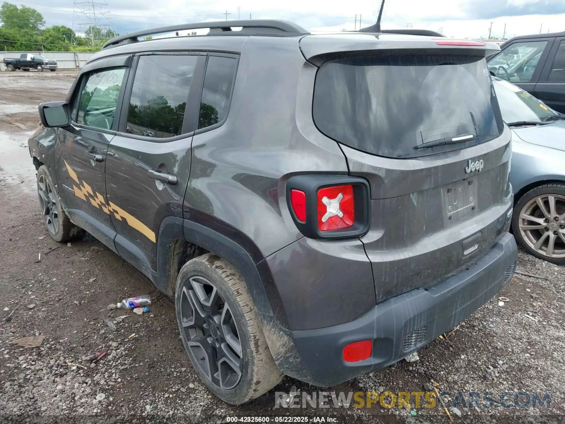 3 Photograph of a damaged car ZACNJCBB2MPM24716 JEEP RENEGADE 2021