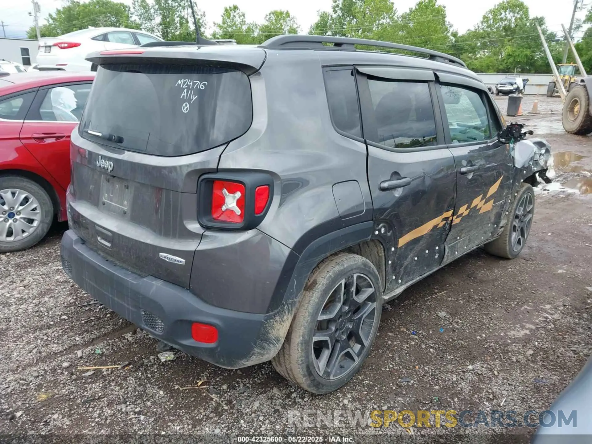 4 Photograph of a damaged car ZACNJCBB2MPM24716 JEEP RENEGADE 2021