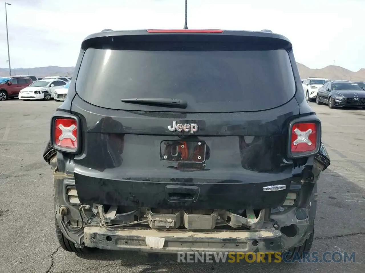 6 Фотография поврежденного автомобиля ZACNJCBB2MPM95351 JEEP RENEGADE 2021