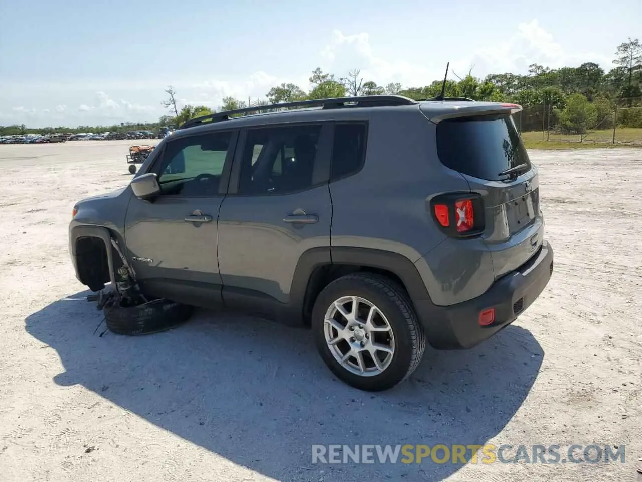 2 Фотография поврежденного автомобиля ZACNJCBB3MPM33876 JEEP RENEGADE 2021