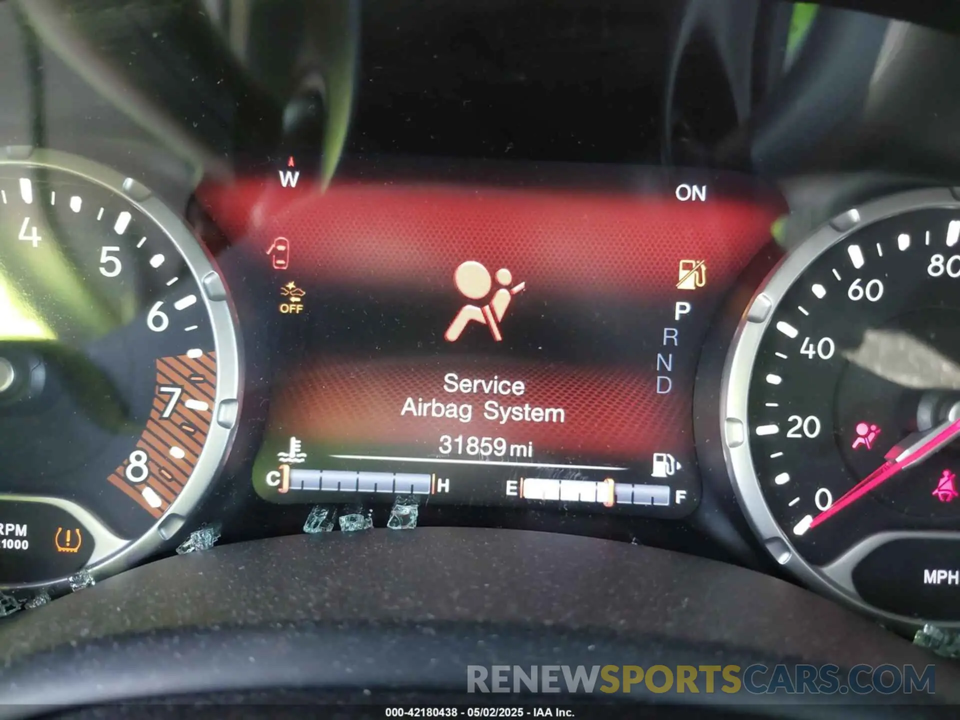 15 Photograph of a damaged car ZACNJCBB4MPM32798 JEEP RENEGADE 2021
