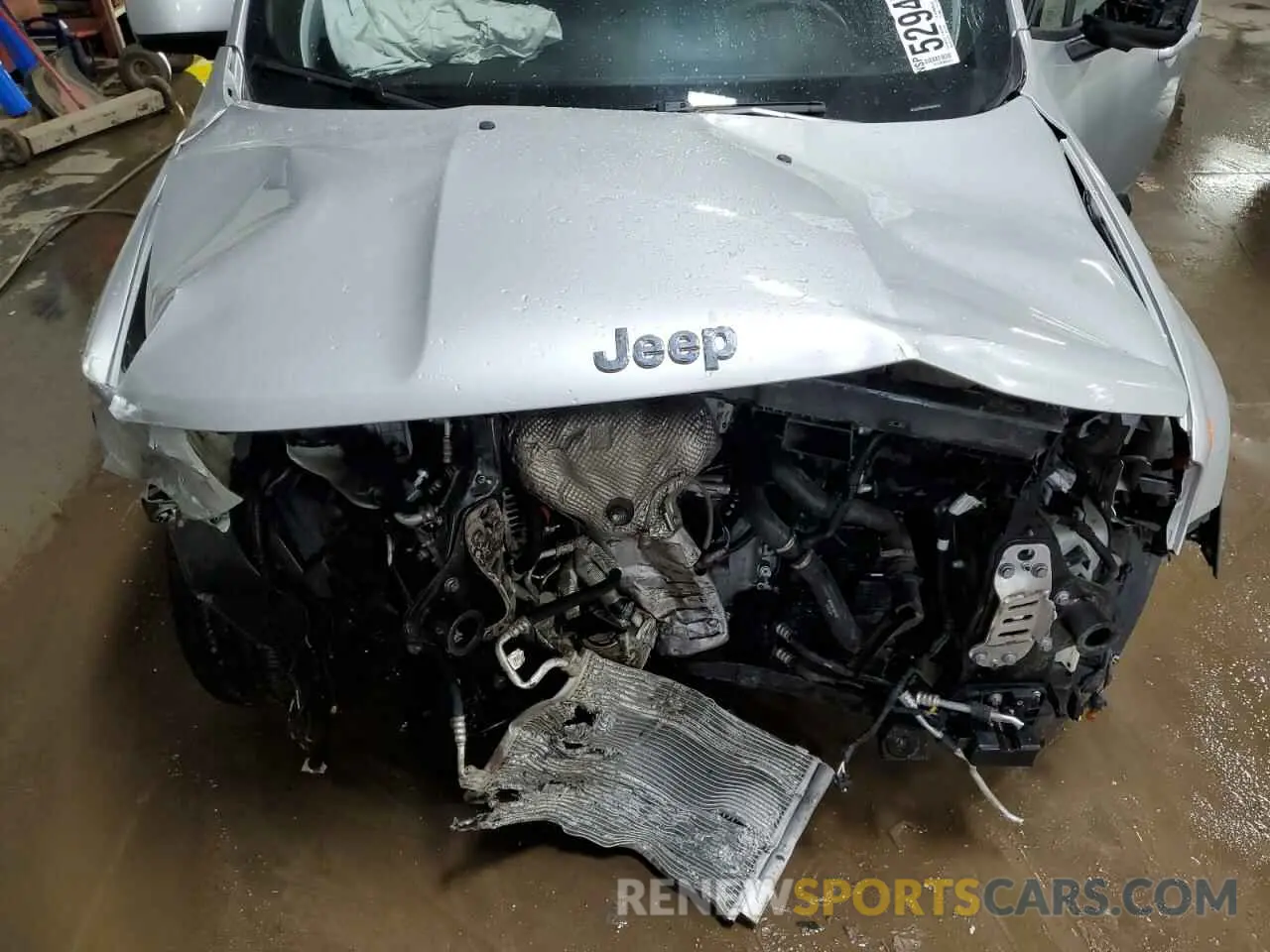 11 Photograph of a damaged car ZACNJCBB5MPM26766 JEEP RENEGADE 2021
