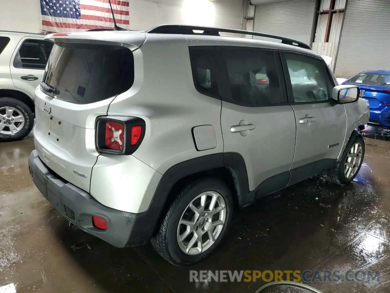 3 Photograph of a damaged car ZACNJCBB5MPM26766 JEEP RENEGADE 2021