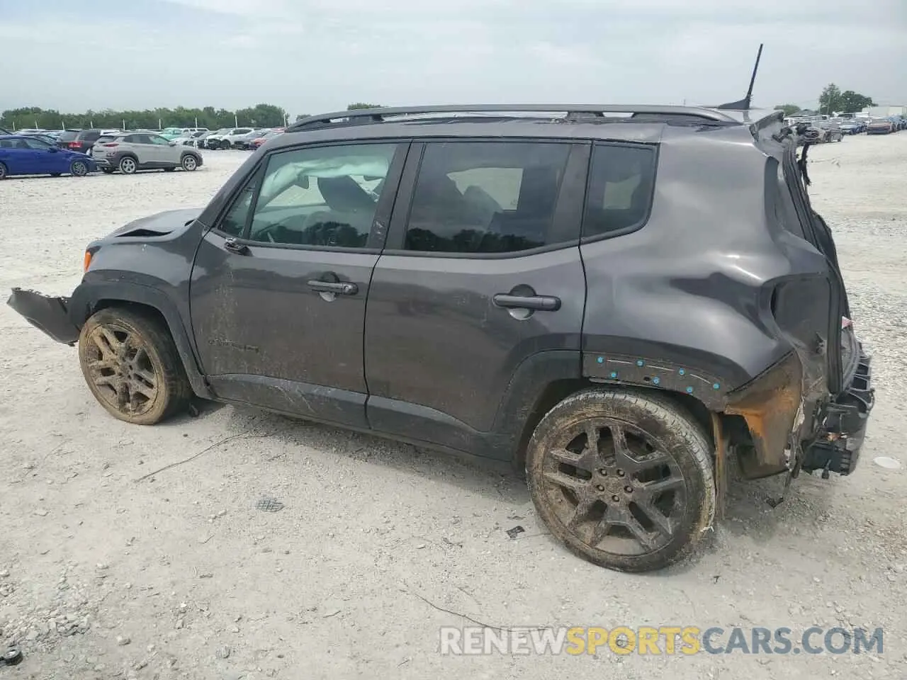 2 Фотография поврежденного автомобиля ZACNJCBB6MPM51174 JEEP RENEGADE 2021