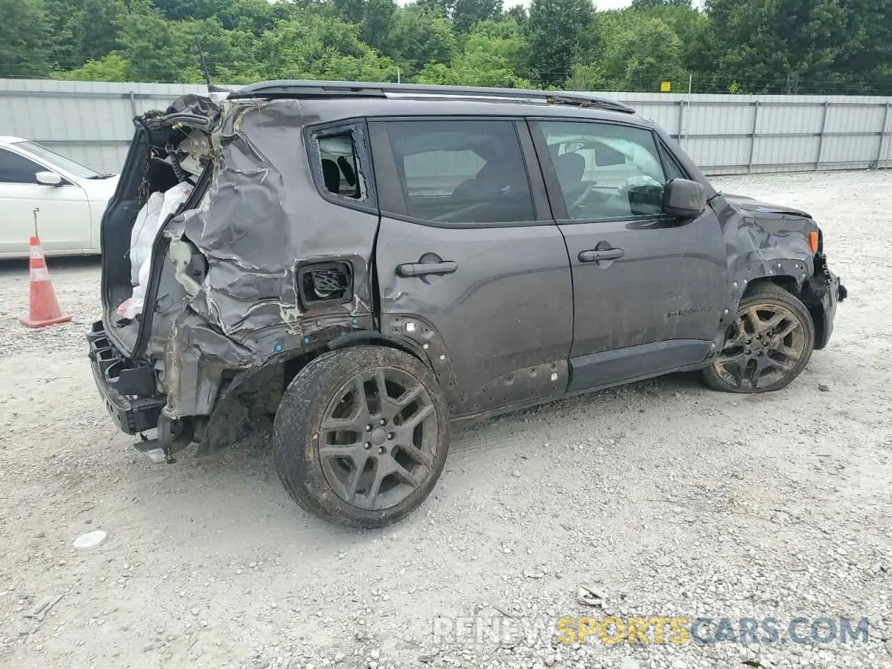3 Фотография поврежденного автомобиля ZACNJCBB6MPM51174 JEEP RENEGADE 2021