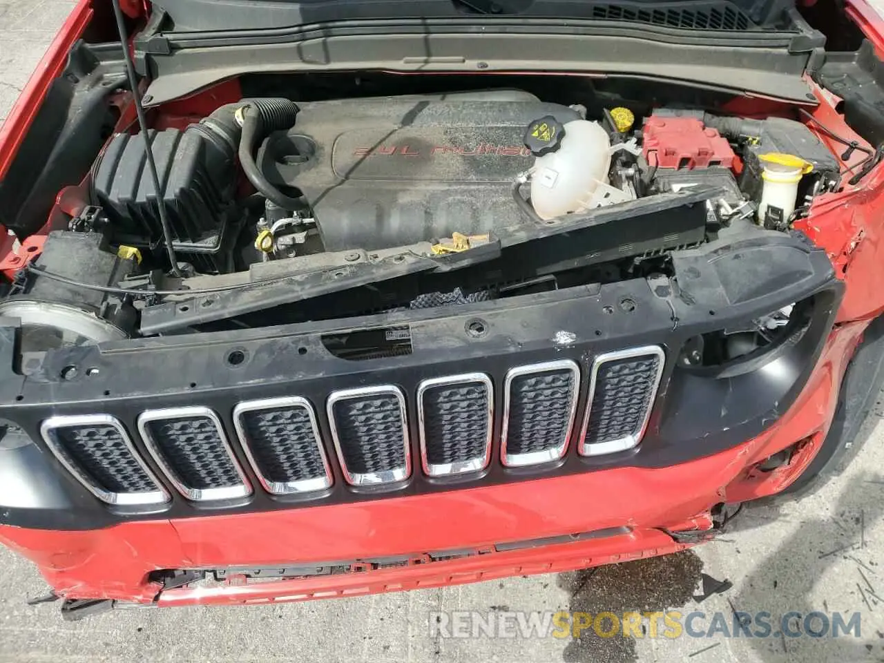 12 Фотография поврежденного автомобиля ZACNJCBB7MPM58036 JEEP RENEGADE 2021