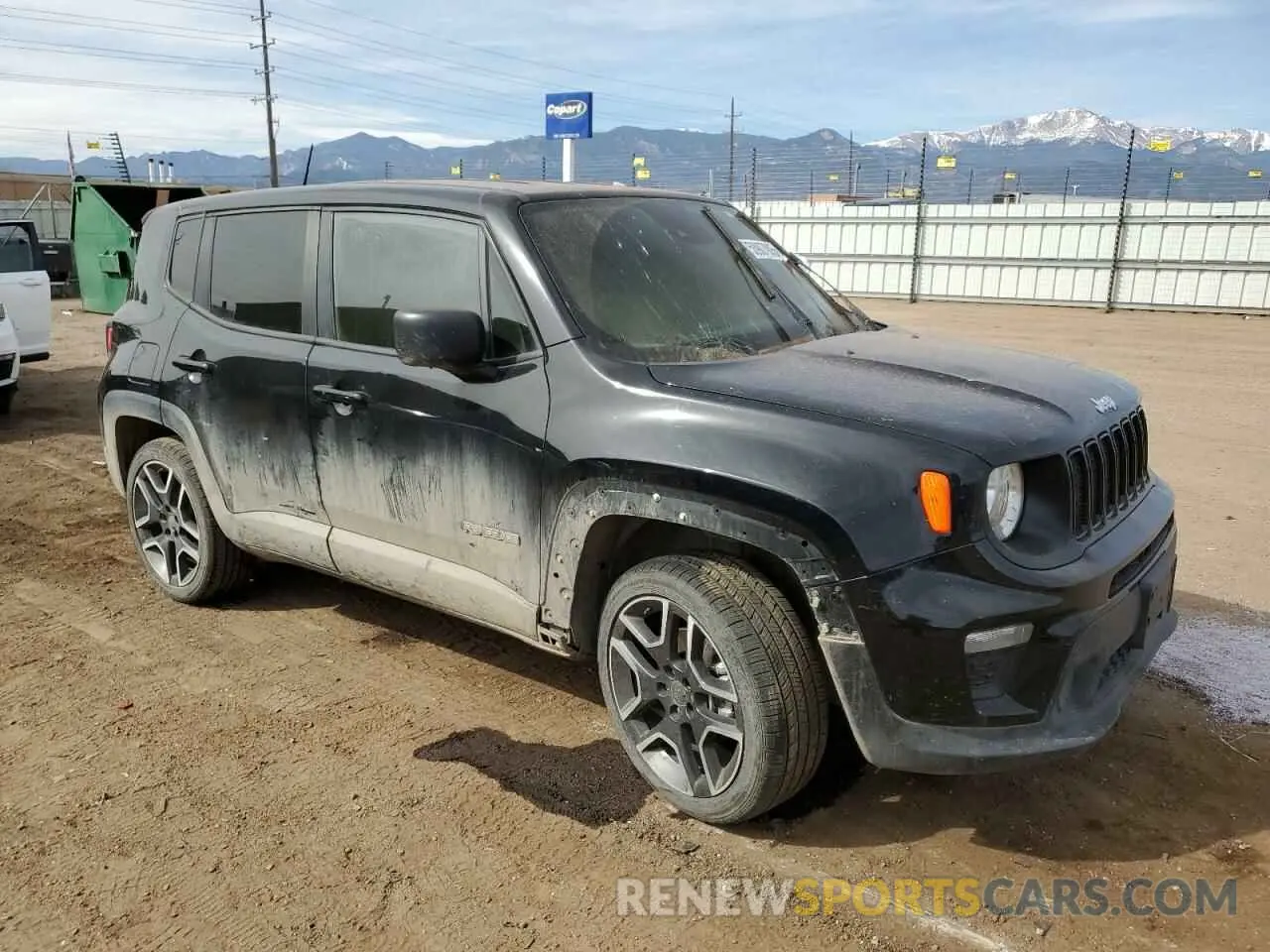 4 Фотография поврежденного автомобиля ZACNJDAB0MPM39206 JEEP RENEGADE 2021