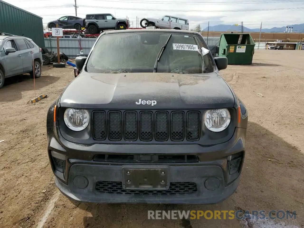5 Фотография поврежденного автомобиля ZACNJDAB0MPM39206 JEEP RENEGADE 2021