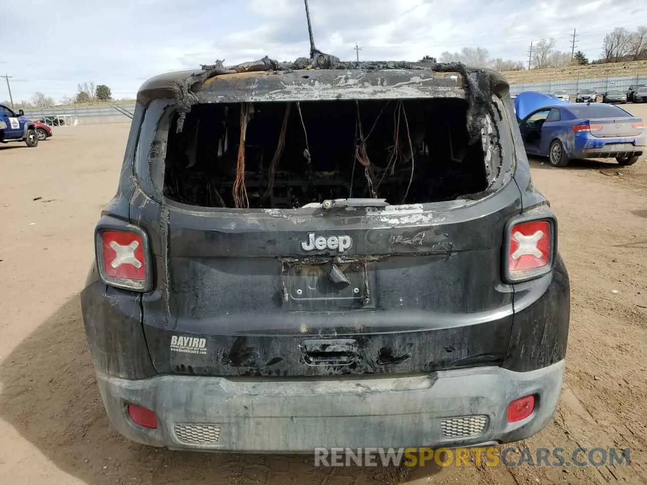 6 Фотография поврежденного автомобиля ZACNJDAB0MPM39206 JEEP RENEGADE 2021