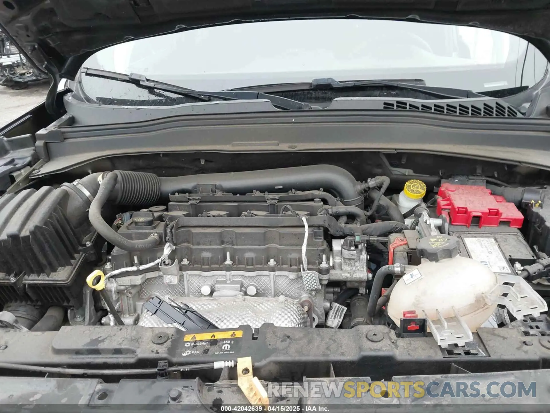 10 Photograph of a damaged car ZACNJDAB1MPN08338 JEEP RENEGADE 2021