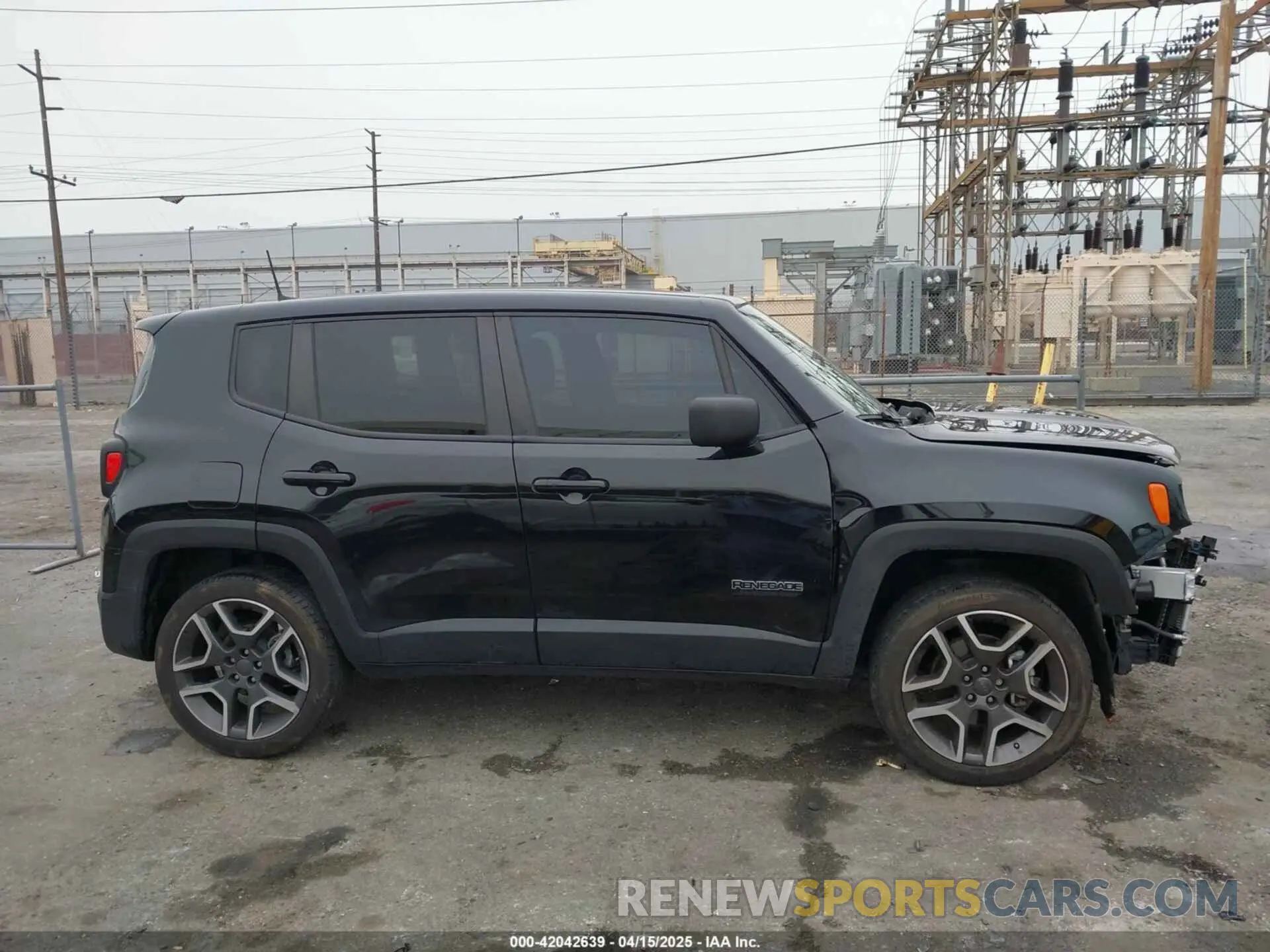 14 Photograph of a damaged car ZACNJDAB1MPN08338 JEEP RENEGADE 2021