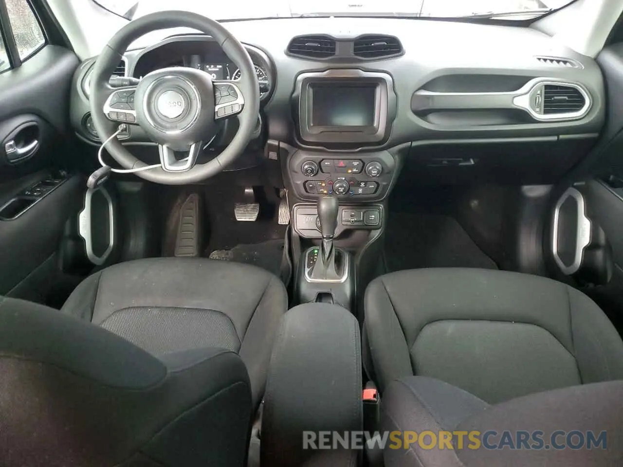 8 Photograph of a damaged car ZACNJDAB4MPM38964 JEEP RENEGADE 2021