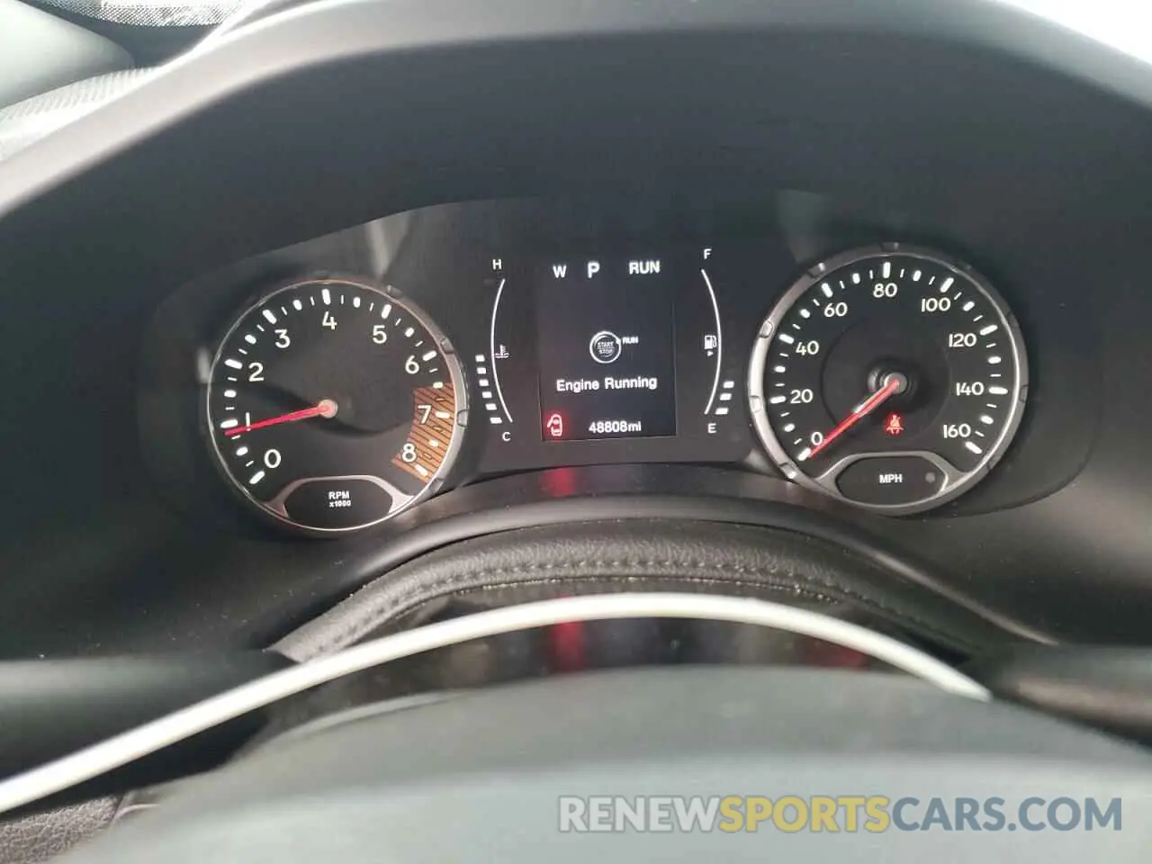 9 Photograph of a damaged car ZACNJDAB4MPM38964 JEEP RENEGADE 2021