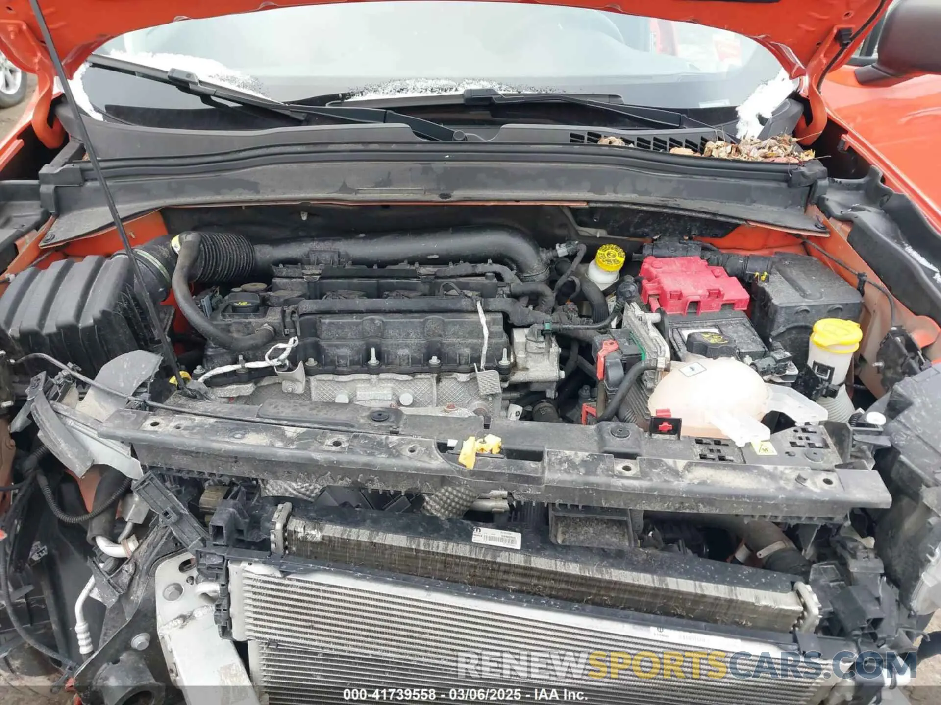 10 Photograph of a damaged car ZACNJDAB4MPN34528 JEEP RENEGADE 2021
