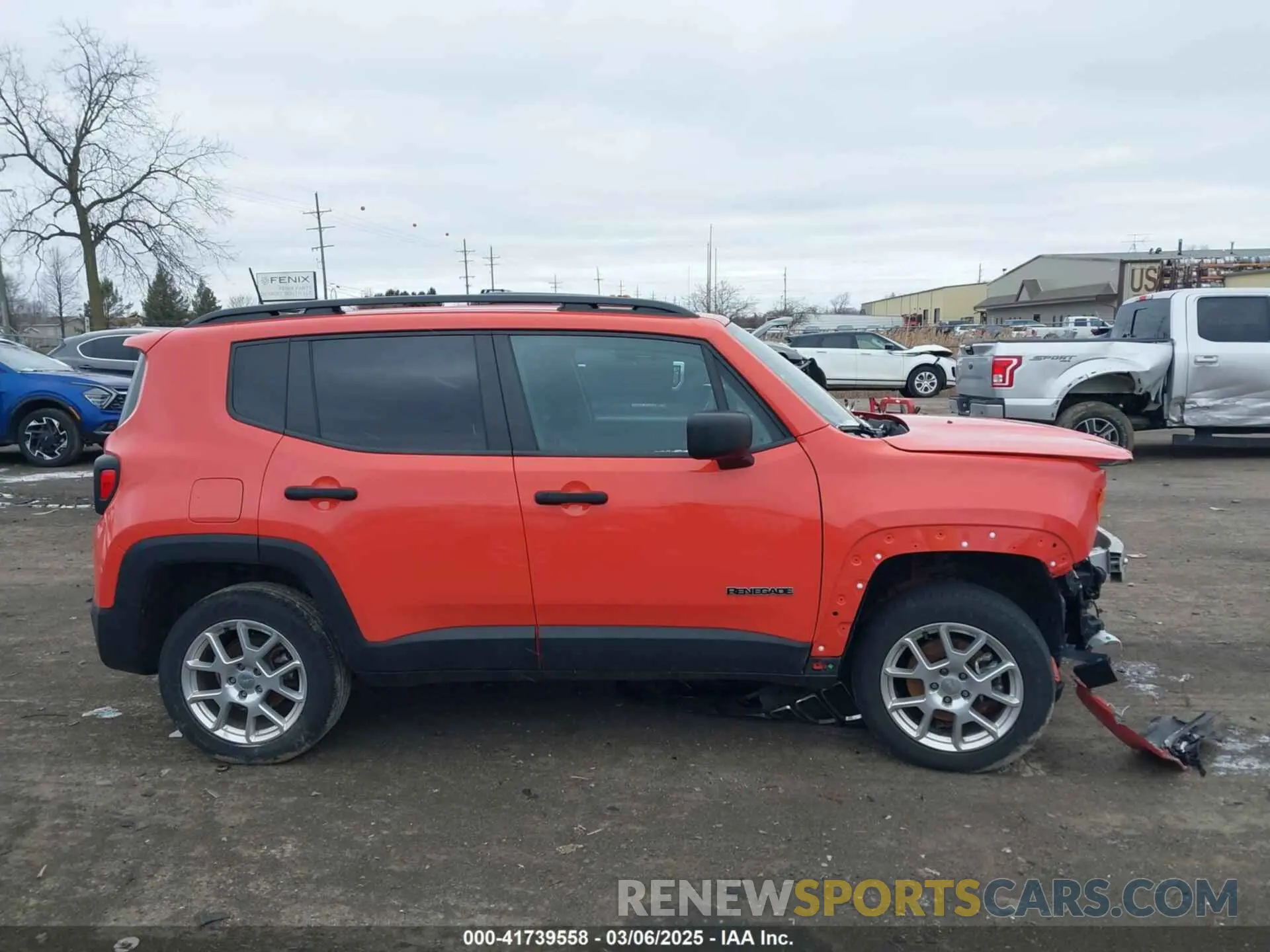 13 Photograph of a damaged car ZACNJDAB4MPN34528 JEEP RENEGADE 2021