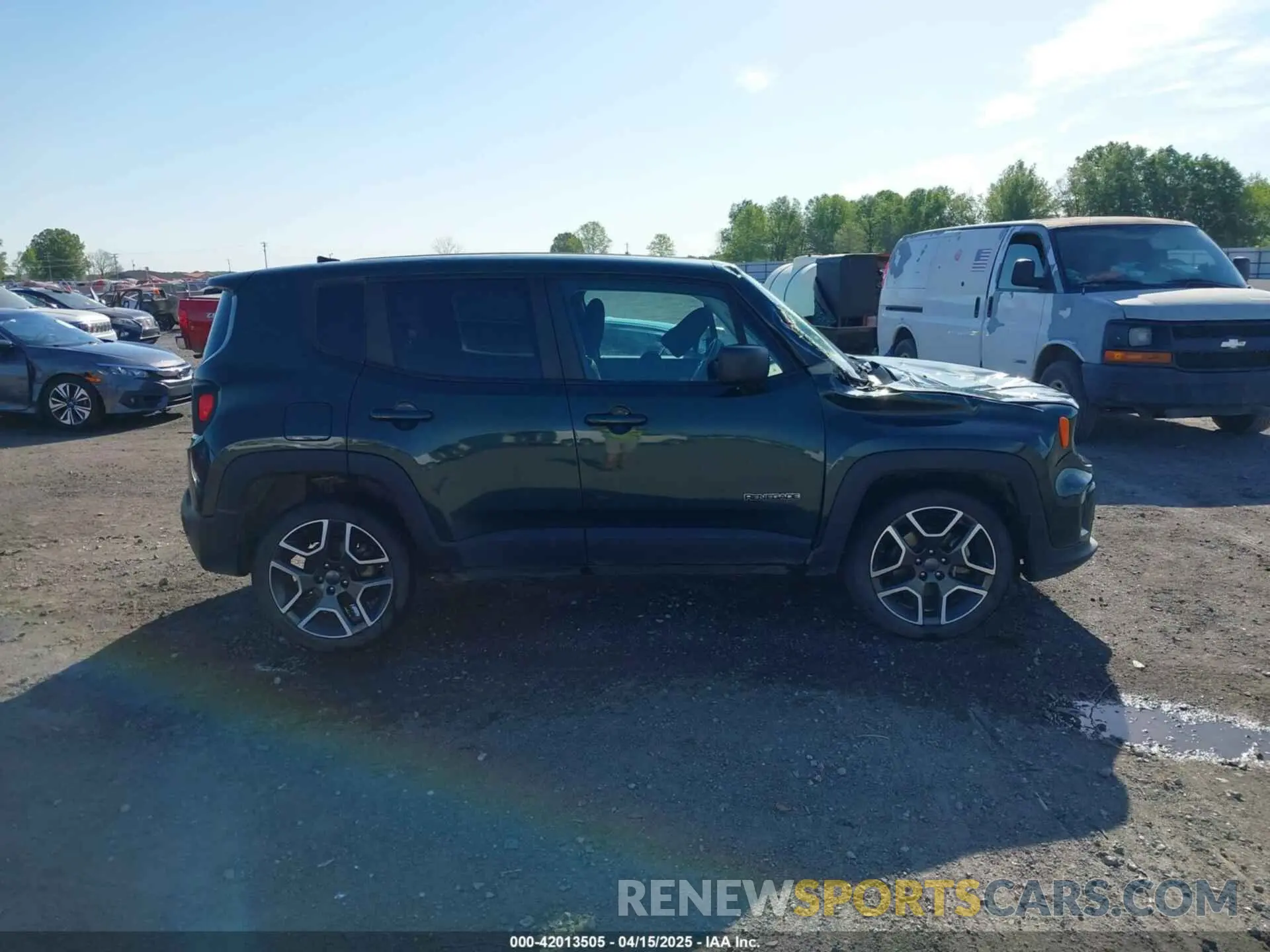 13 Фотография поврежденного автомобиля ZACNJDAB6MPM42885 JEEP RENEGADE 2021