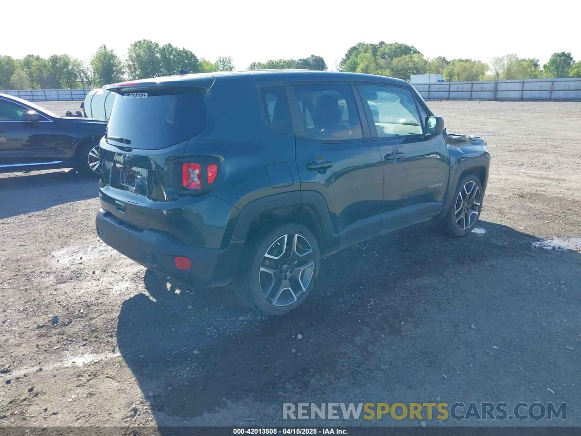 4 Фотография поврежденного автомобиля ZACNJDAB6MPM42885 JEEP RENEGADE 2021