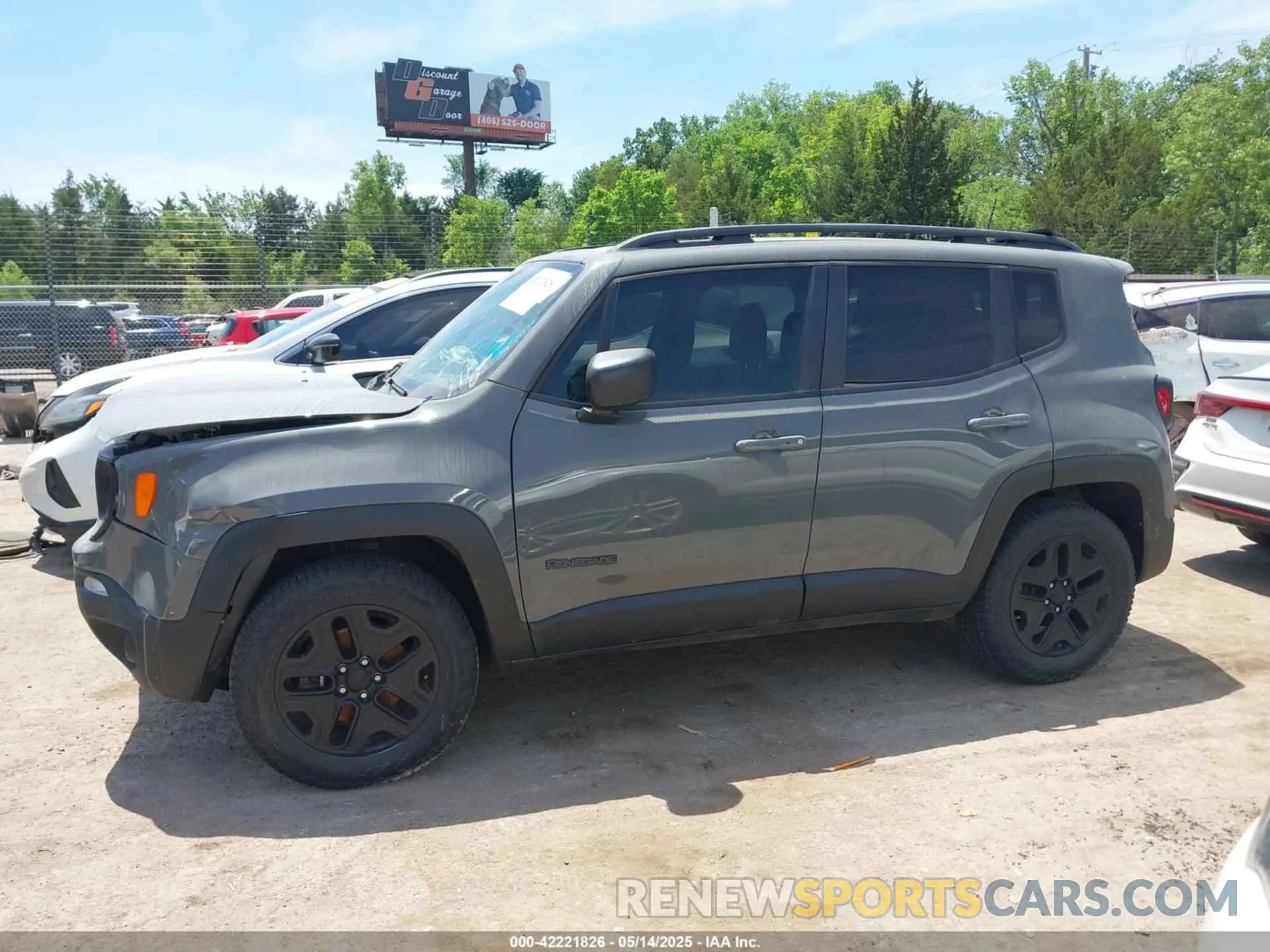 14 Фотография поврежденного автомобиля ZACNJDAB6MPM54762 JEEP RENEGADE 2021