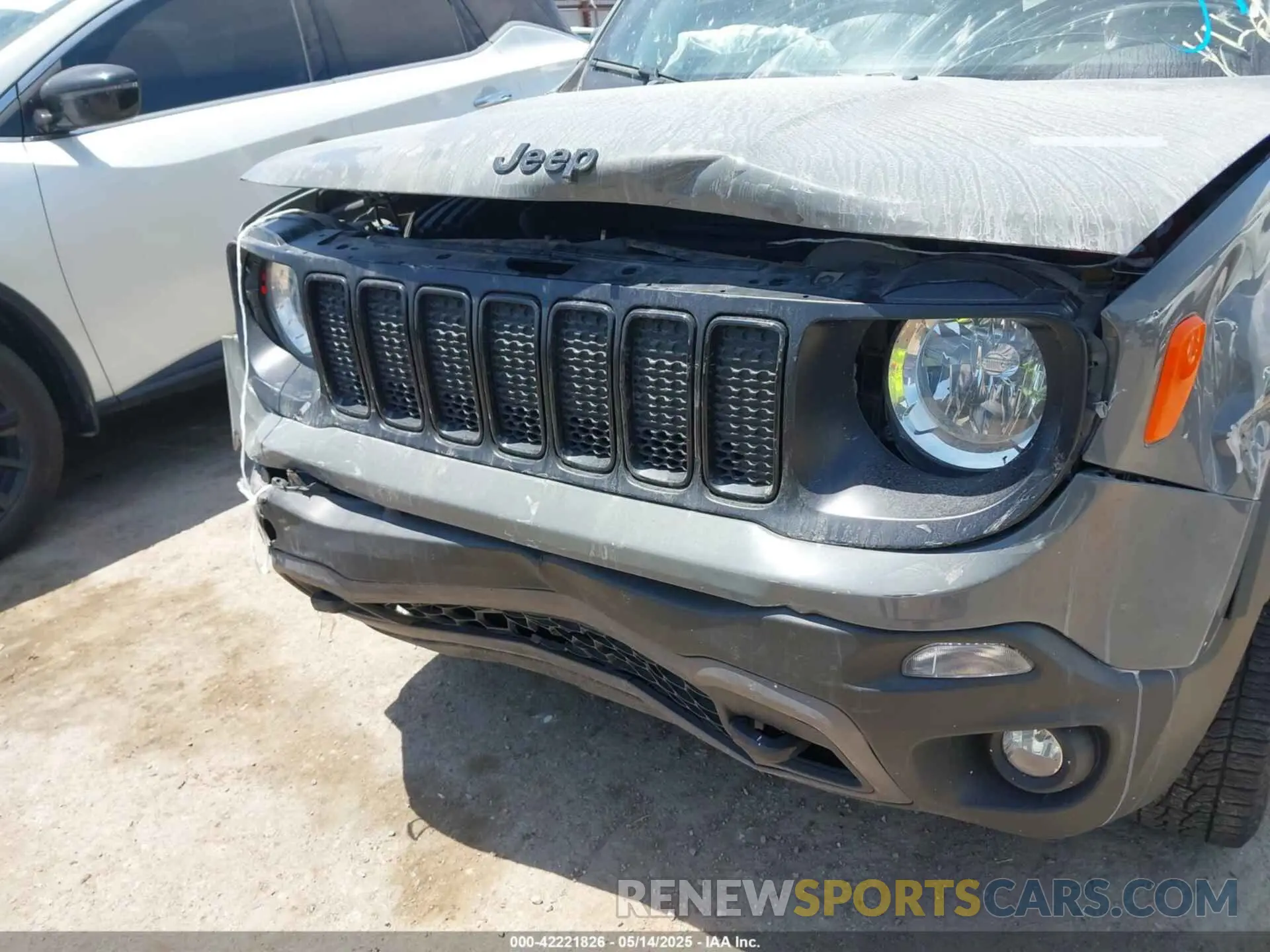 6 Фотография поврежденного автомобиля ZACNJDAB6MPM54762 JEEP RENEGADE 2021