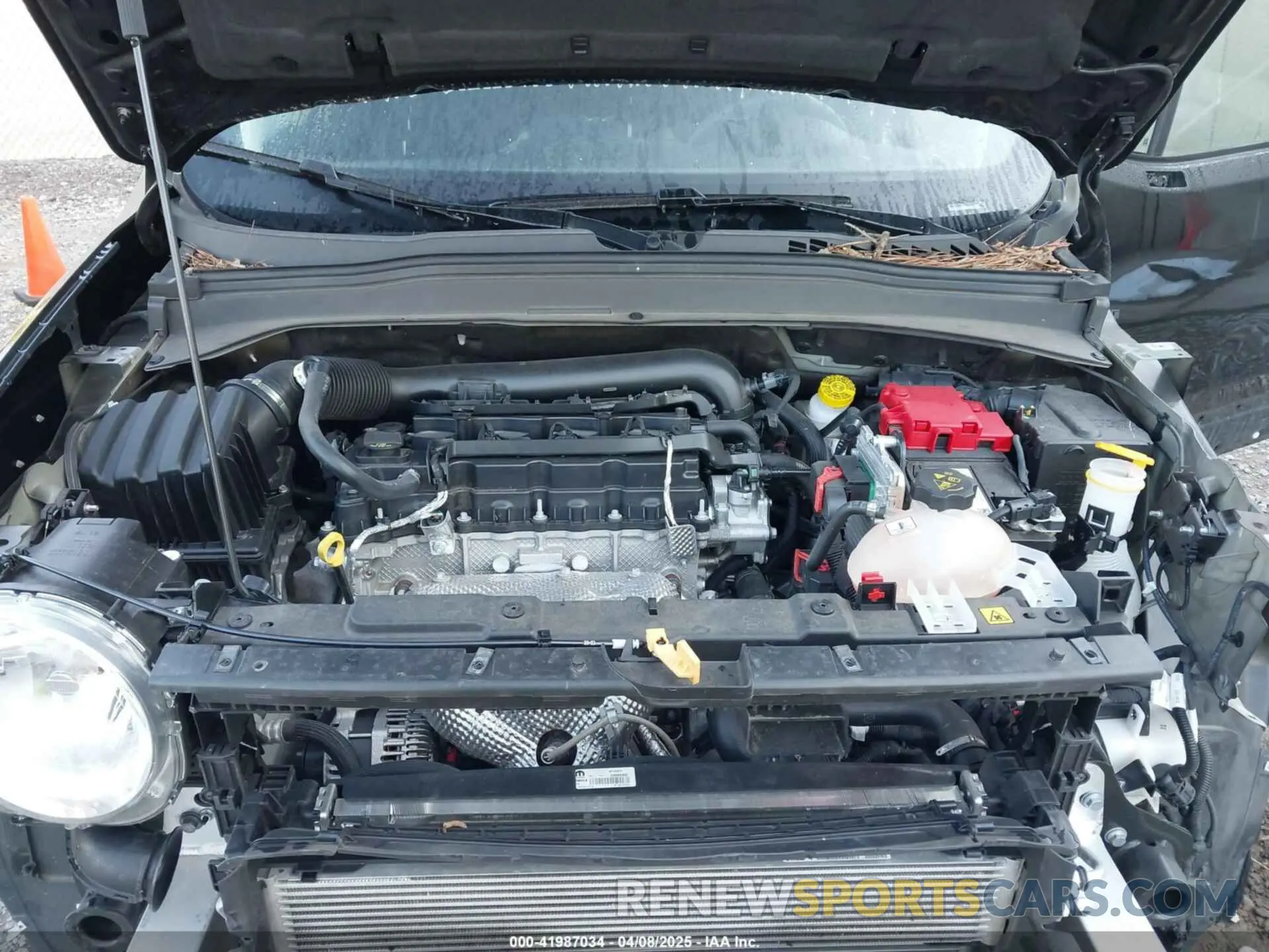 10 Photograph of a damaged car ZACNJDAB6MPN26057 JEEP RENEGADE 2021