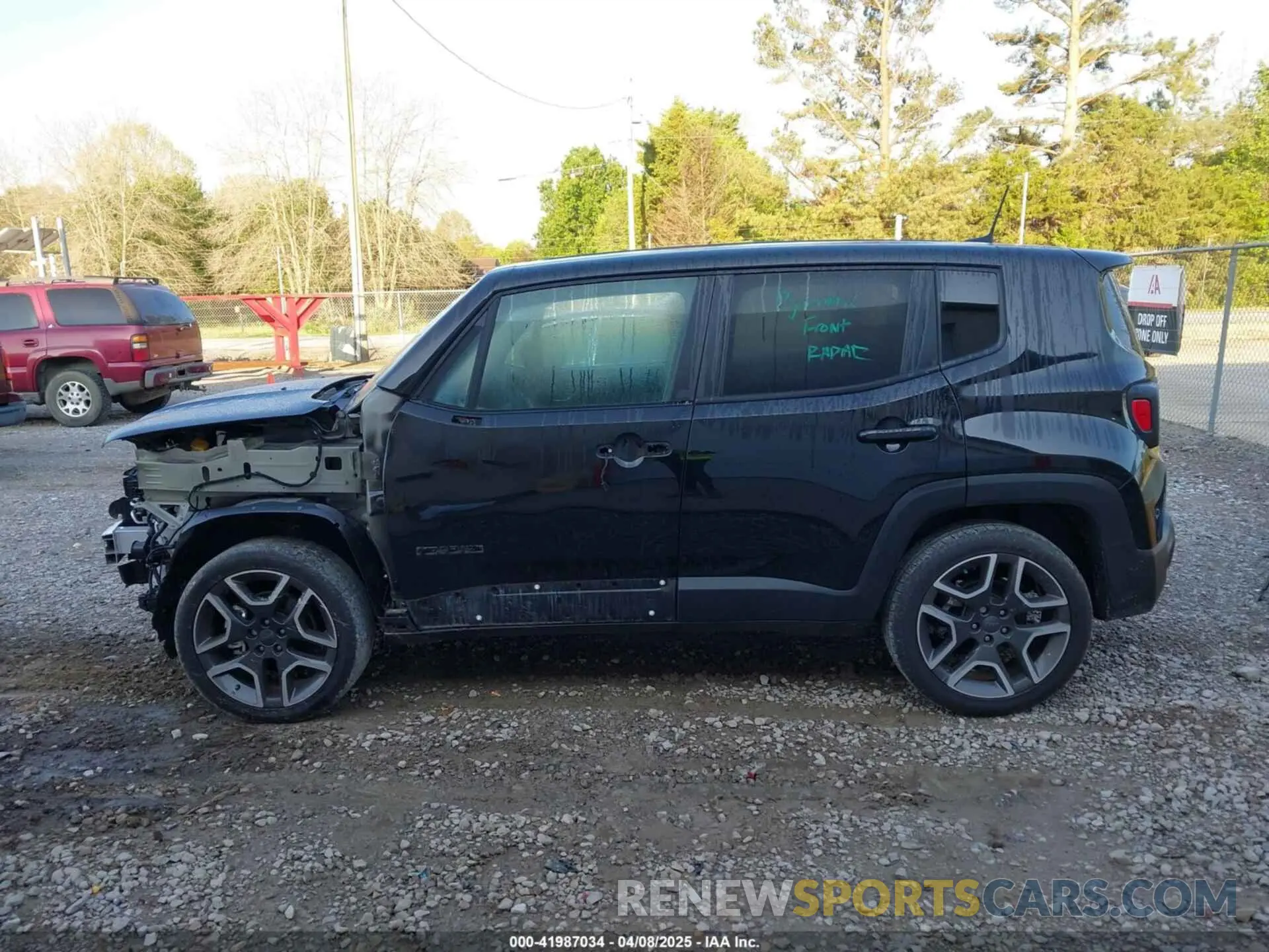 15 Photograph of a damaged car ZACNJDAB6MPN26057 JEEP RENEGADE 2021