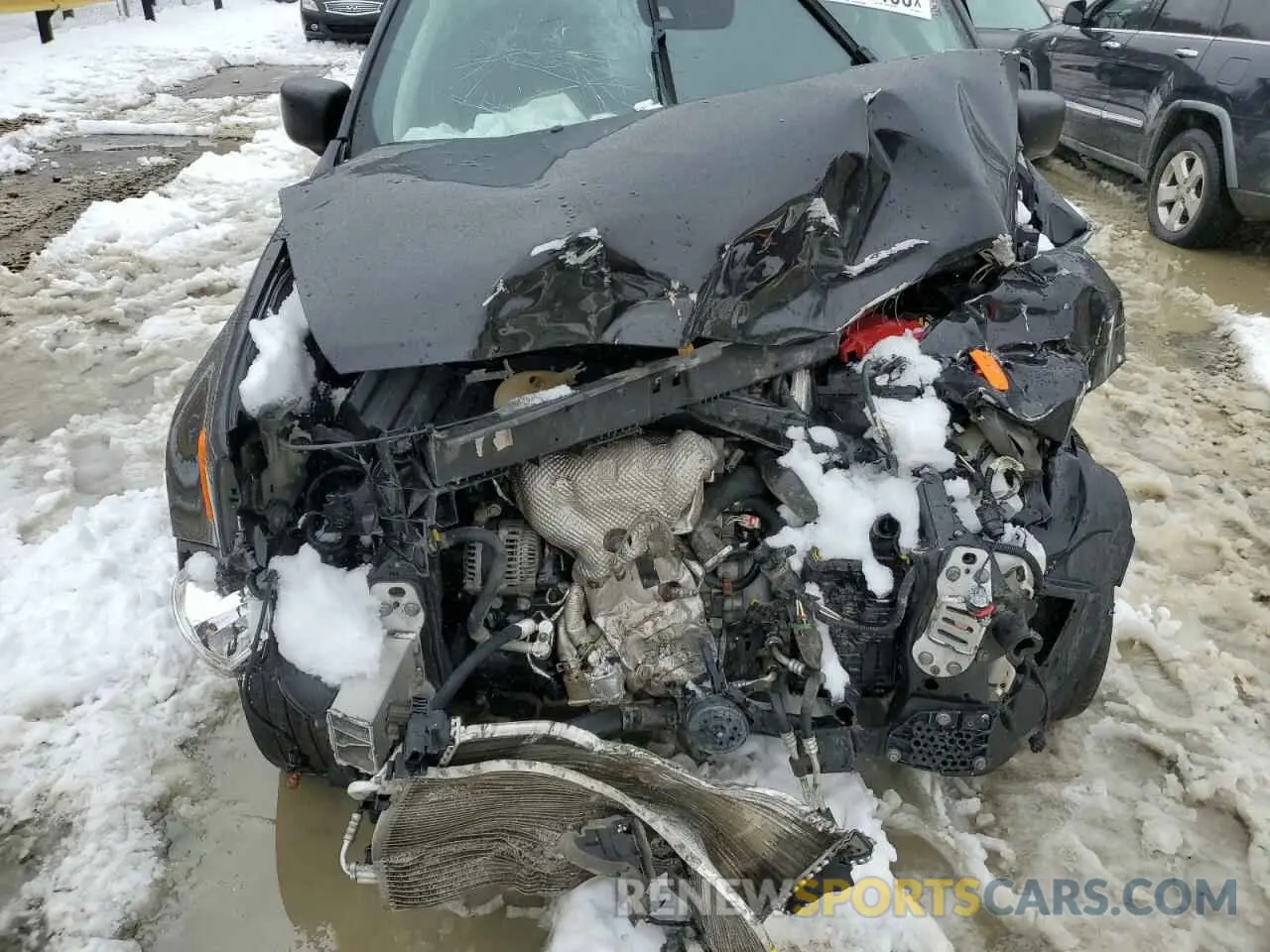 12 Photograph of a damaged car ZACNJDAB7MPM23004 JEEP RENEGADE 2021