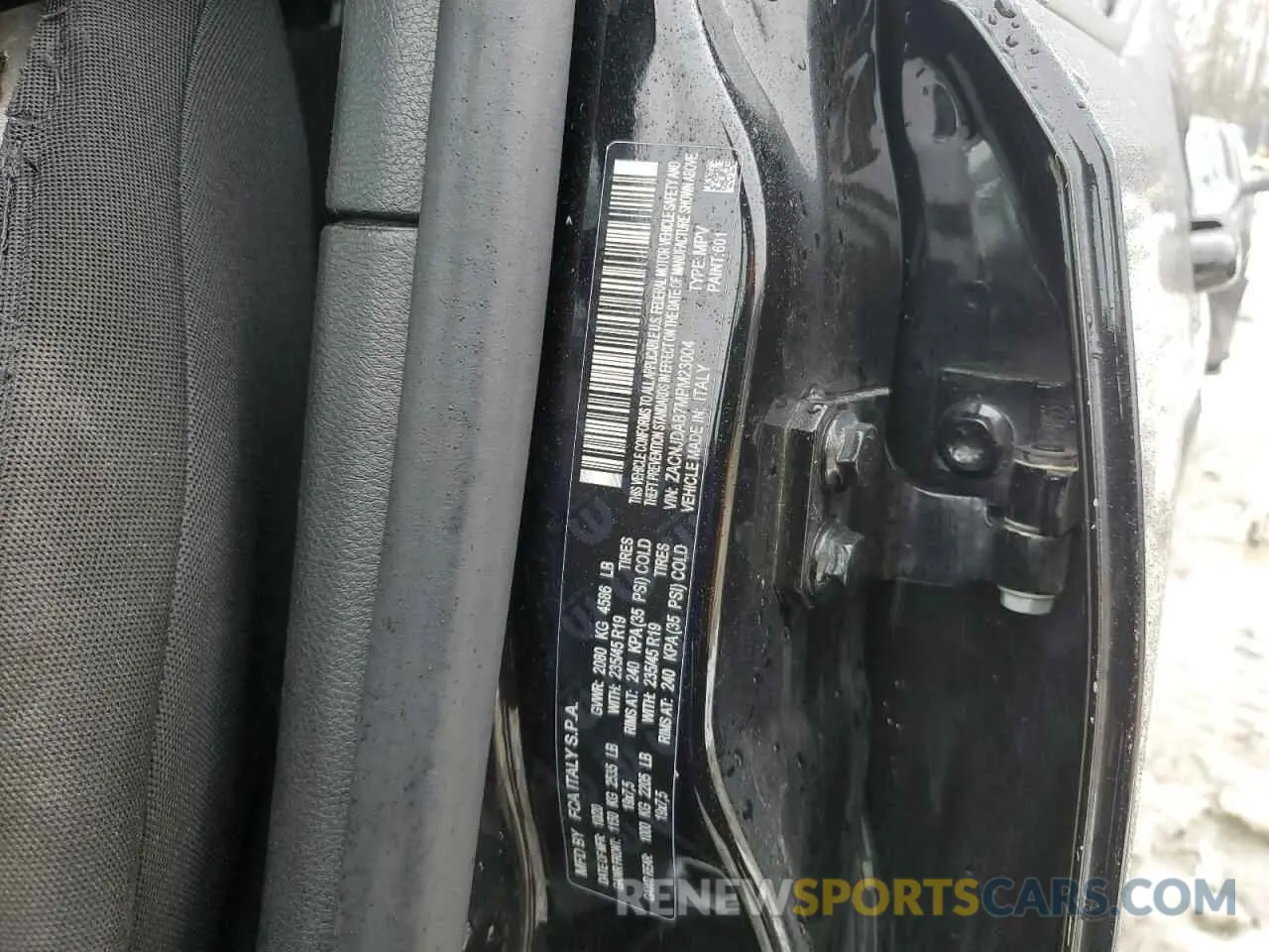 13 Photograph of a damaged car ZACNJDAB7MPM23004 JEEP RENEGADE 2021