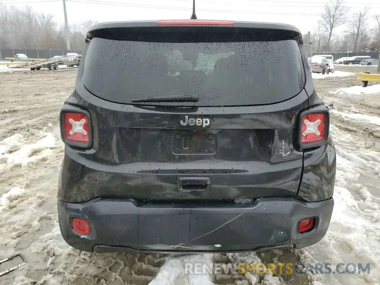 6 Photograph of a damaged car ZACNJDAB7MPM23004 JEEP RENEGADE 2021