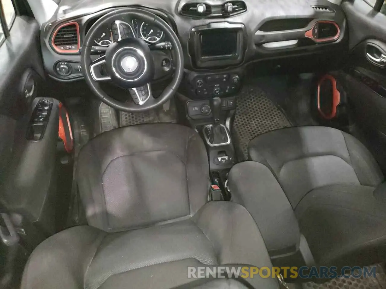 8 Photograph of a damaged car ZACNJDAB8MPM23643 JEEP RENEGADE 2021