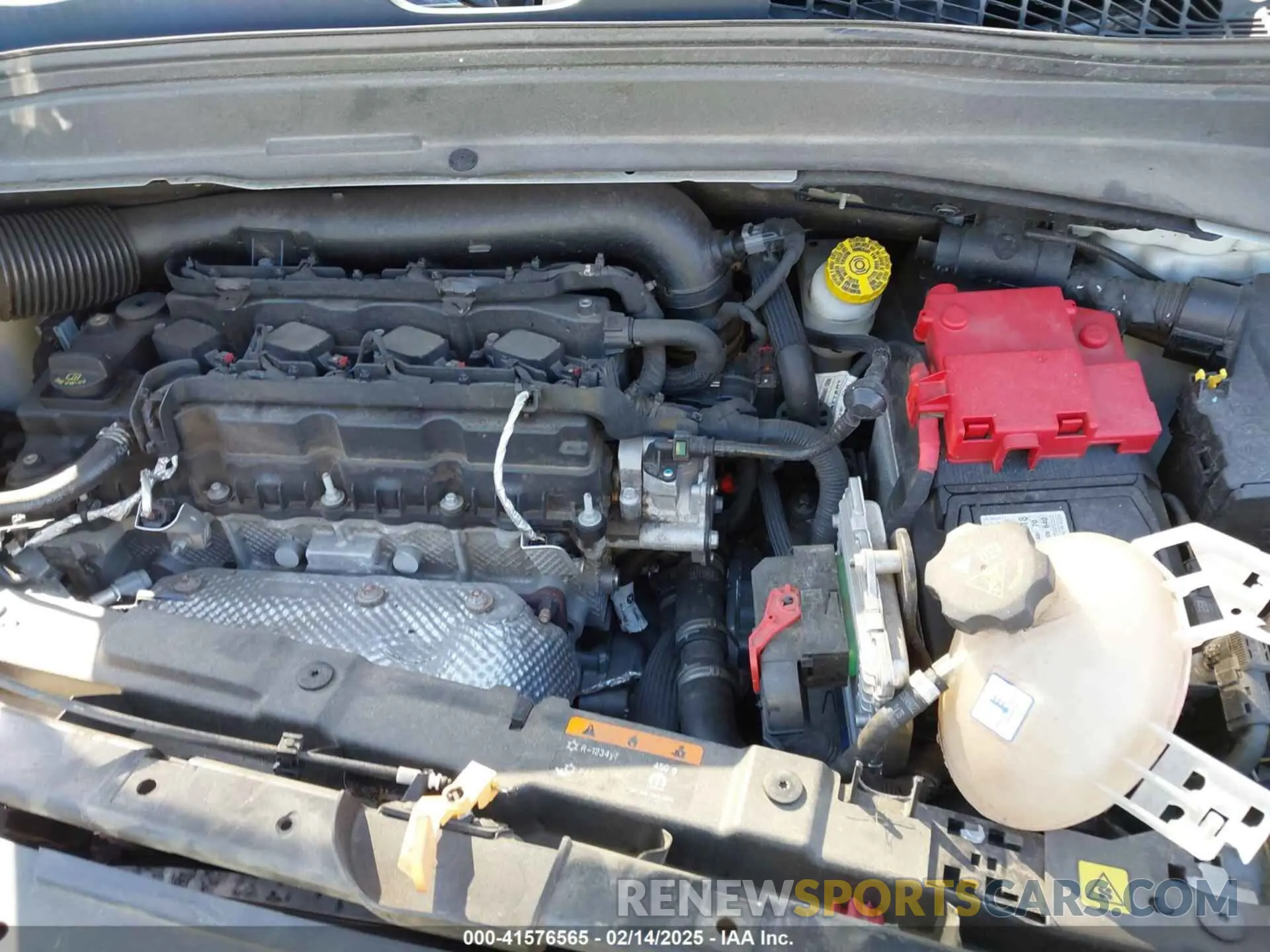 10 Photograph of a damaged car ZACNJDAB8MPN11253 JEEP RENEGADE 2021
